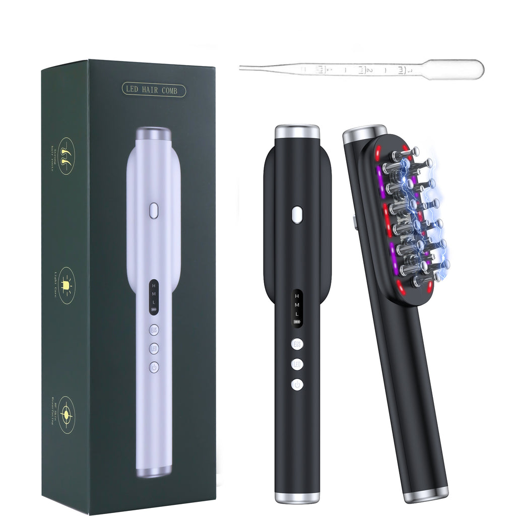 Hair Glow™ Pro - Peigne Massant Haute Technologie