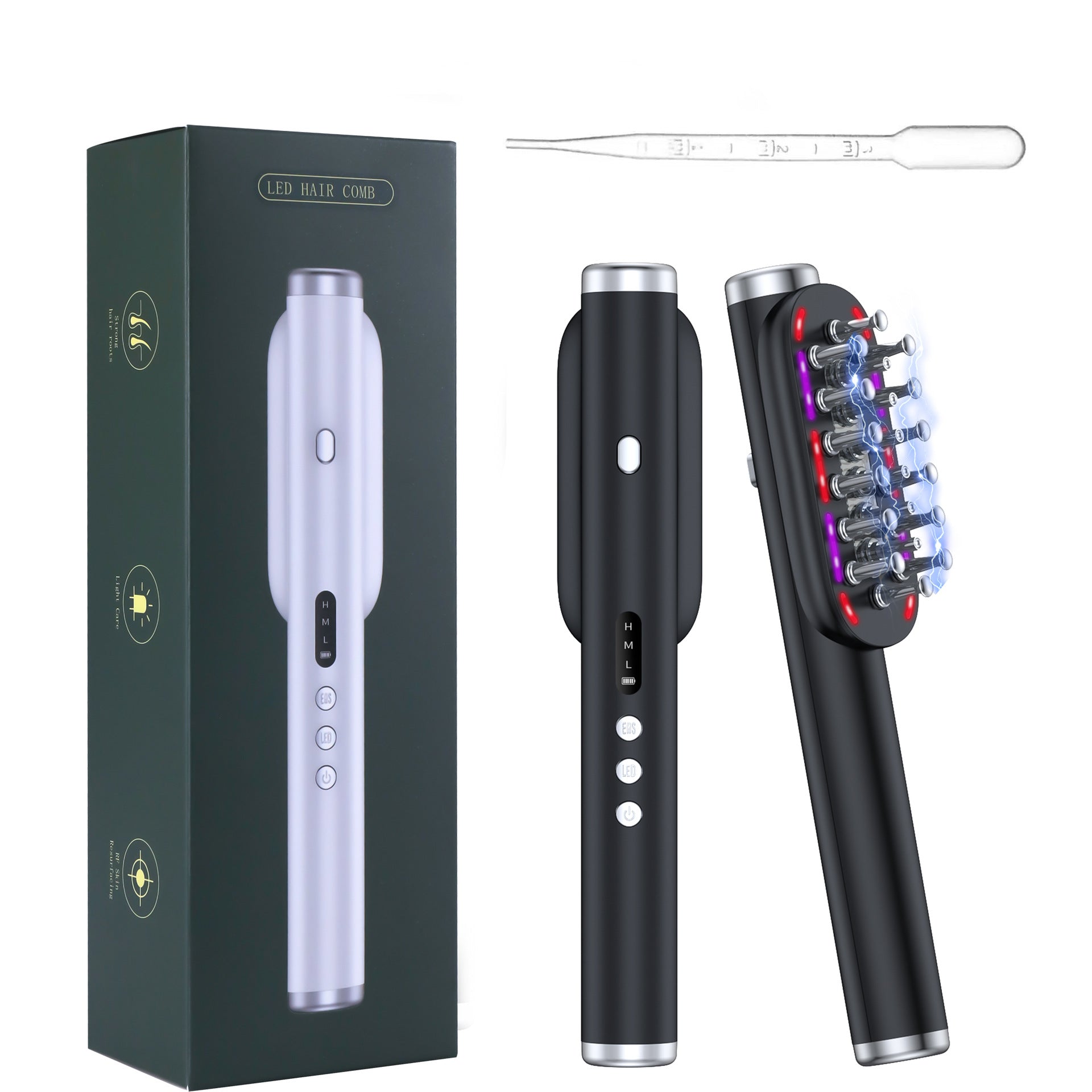 Hair Glow™ Pro - Peigne Massant Haute Technologie